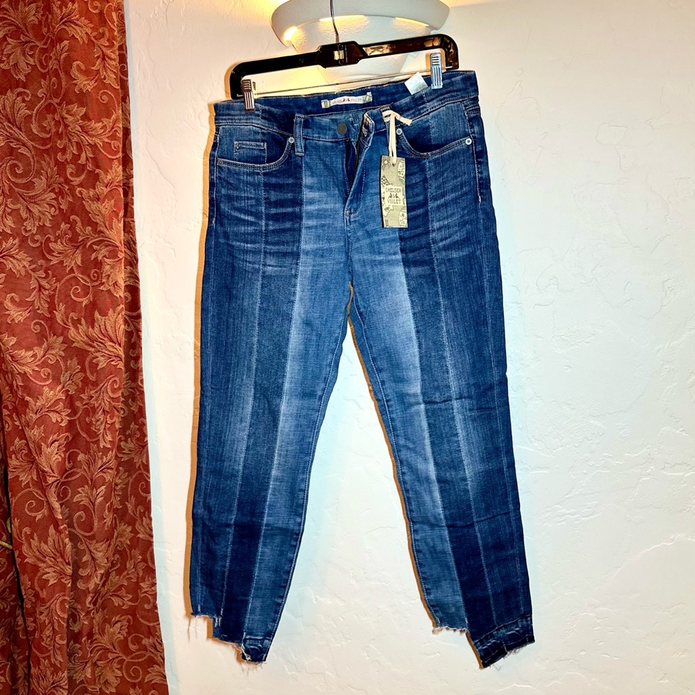 Chelsea & Violet Patchwork Denim